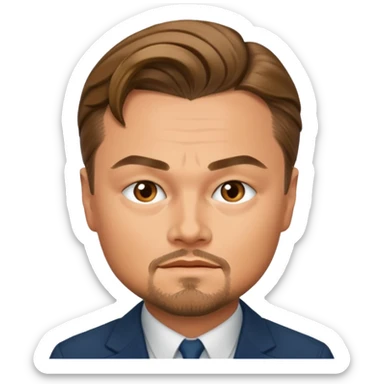 leonardo dicaprio sticker