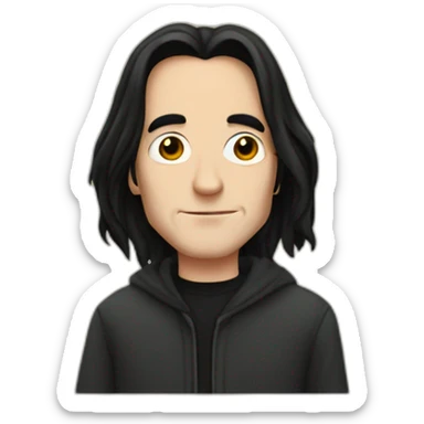 Severus Snape wears a sweatshirt written "Sude" sticker