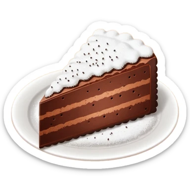 chec romanesc cu cacao de craciun sticker