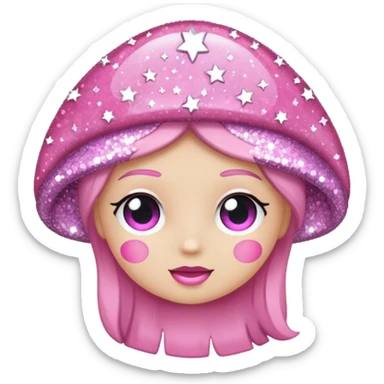 Make the name “Tinadell” in a pink color with sparkles and glitter  sticker