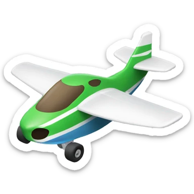 Coche deportivo volador sticker