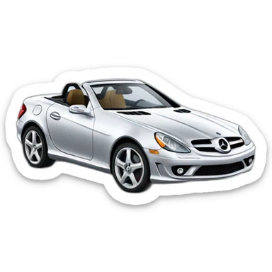Mercedes slk sticker