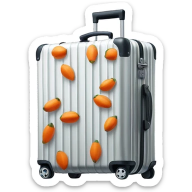 Rimowa luggage papaya  sticker