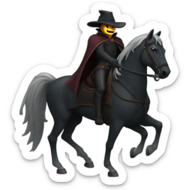 headless-horseman sticker
