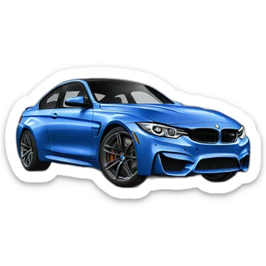 blue f80 m3 sticker