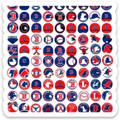 Mlb team logos
 sticker