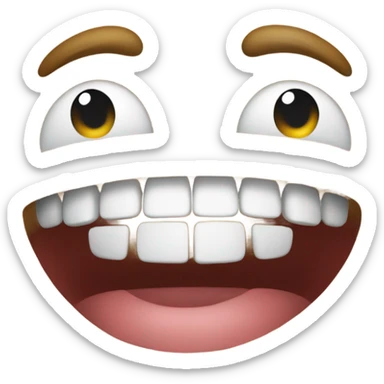 laughing very extremely  sticker