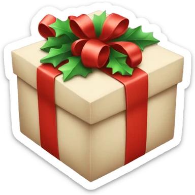 Christmas present  sticker