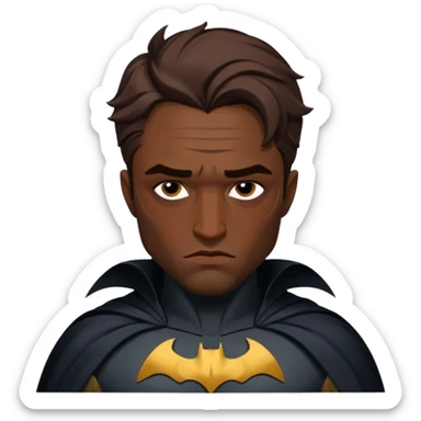 Real robert pattison batman stickers asthetics sticker