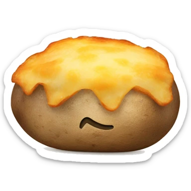 Baked potato sticker