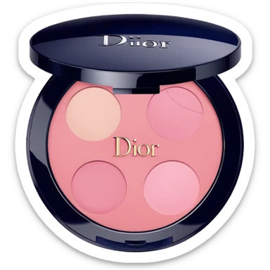 dior blush sticker