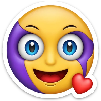 Make a weird emoji sticker