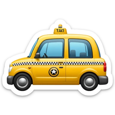 Un taxi que sea una moto sticker