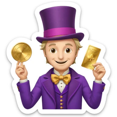 WONKA PROMO sticker