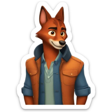 Nick wilde sticker