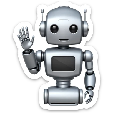 data collection robot sticker