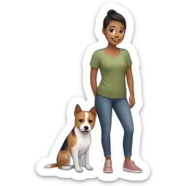 pets with owner sticker