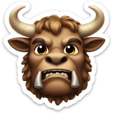 minotaur sticker