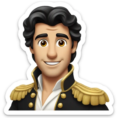 Prince Eric from the little mermaid sticker