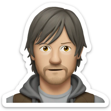 Norman Reedus sticker