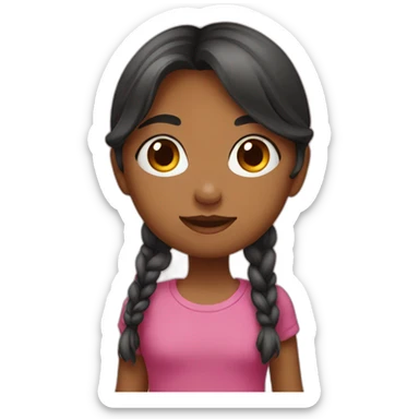 Hija enfadada sticker