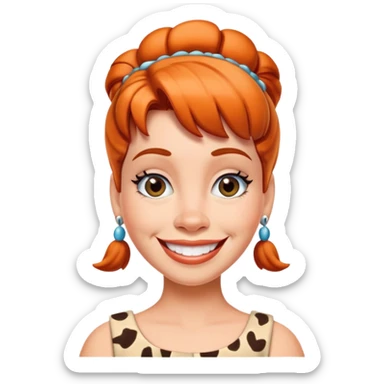 Wilma flintstone  sticker