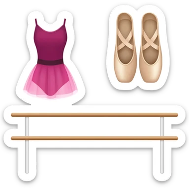 5 ballet essentials sticker