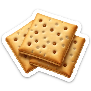 crackers carré aux graines sticker