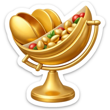 3D icon symbolizing discovery and exploration, trying something new, food app context, single object, modern and clean style, soft lighting, isolated, no background
 sticker