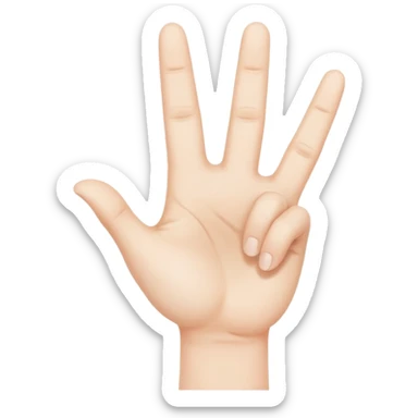 okay hand sign sticker