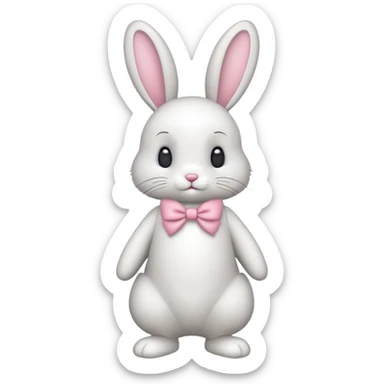 fullbody bunny ios 16 sticker