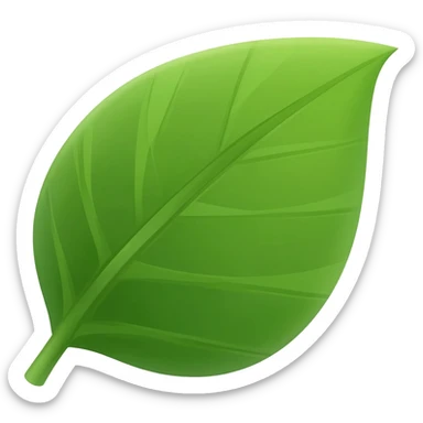 leaf sticker