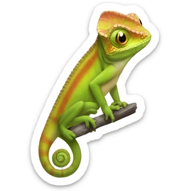 camaleon sticker