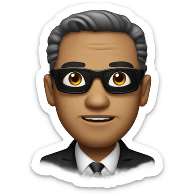 Men in black sticker