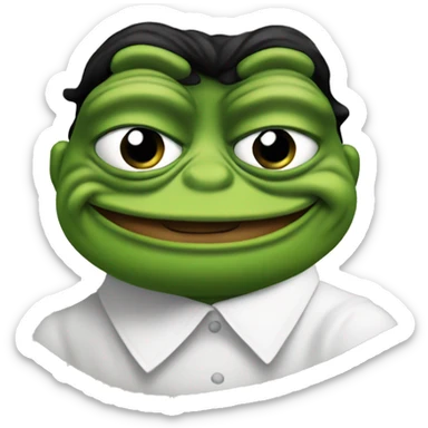 pepe the frog pedro sanchez sticker
