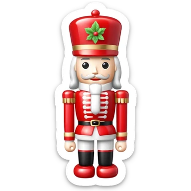 Peppermint nutcracker  sticker