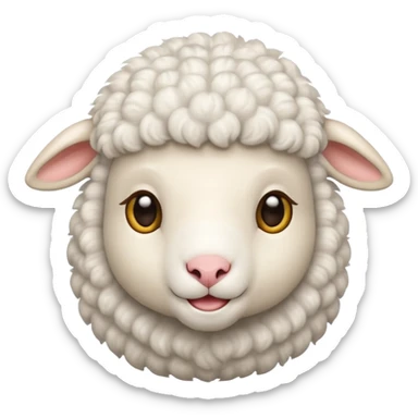 baby sheep sticker