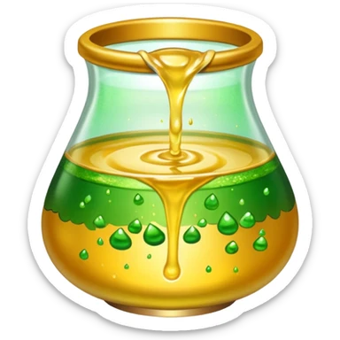 Leprechaun piss sticker