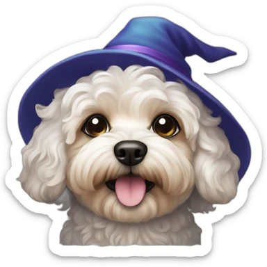 sorcerer maltipoo sticker