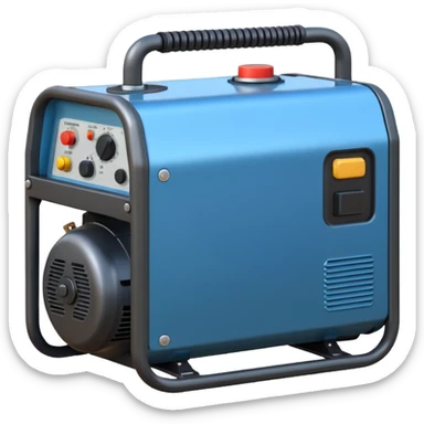 electric generator made from fuel sticker