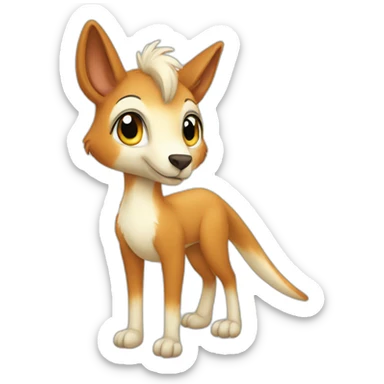 Cangaroo pegaso sticker