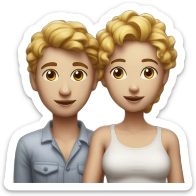 passionate lovers detailed intrincate photorealist, fix number of body parts sticker