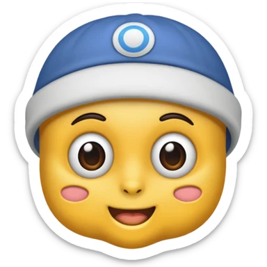 gorro panadero sticker