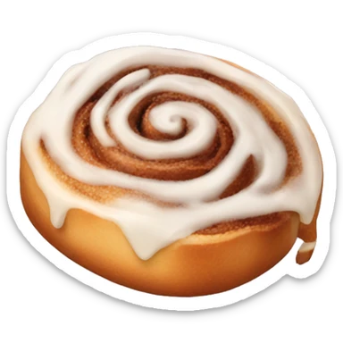 Cinnamon roll sticker