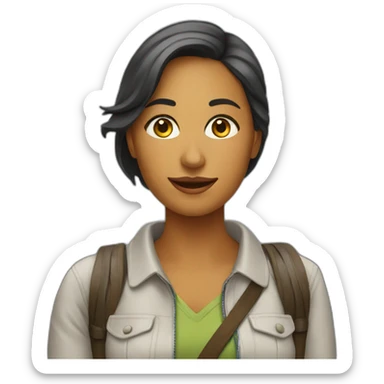 woman-traveler-profile-picture sticker