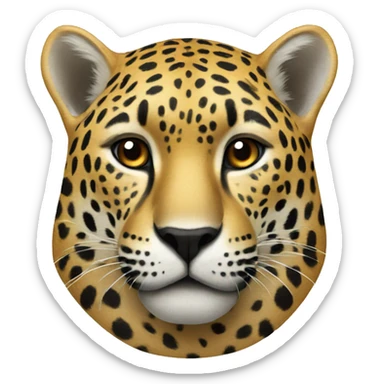 A jaguar  sticker
