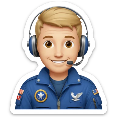 Nick "Goose" Bradshaw top gun sticker