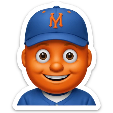 Mr Met sticker