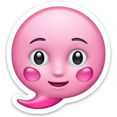 Shicle rosado sticker