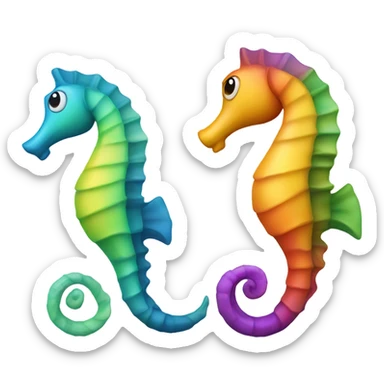 sea horse emoji sticker